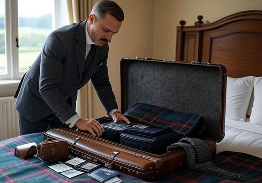 旅行時の英国紳士スタイル:パッキングのコツと必須アイテム