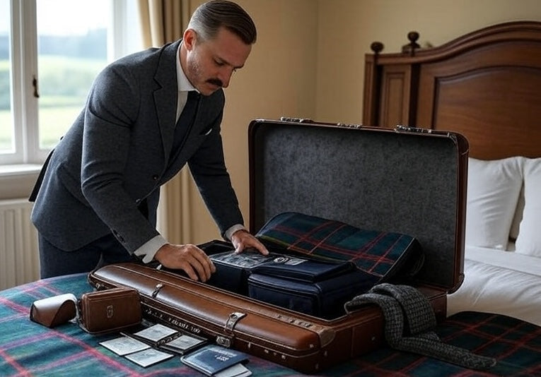 旅行時の英国紳士スタイル：パッキングのコツと必須アイテム
